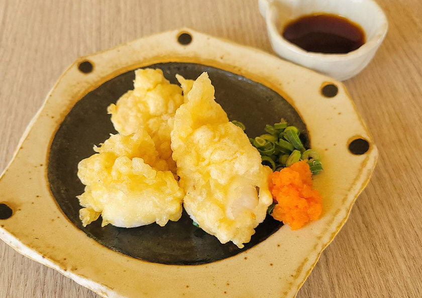 ◆ふぐの白子天ぷら